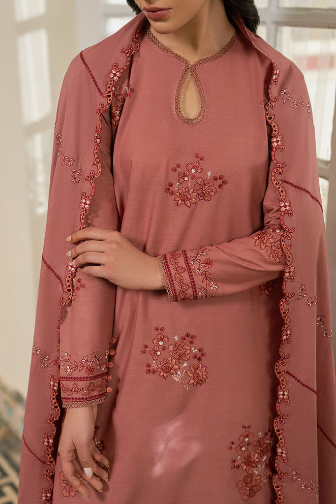 Cross Stitch | Emb Lawn Mahiri 26 | RUSTIC MEADOW - Designer Dress - Type : Ladies Clothes - Available at Libayah - 100% Original