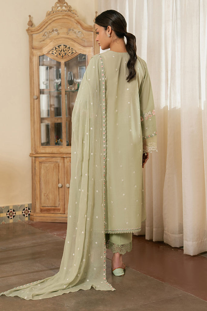Cross Stitch | Emb Lawn Mahiri 26 | FLORAL HUSH - Designer Dress - Type : Ladies Clothes - Available at Libayah - 100% Original