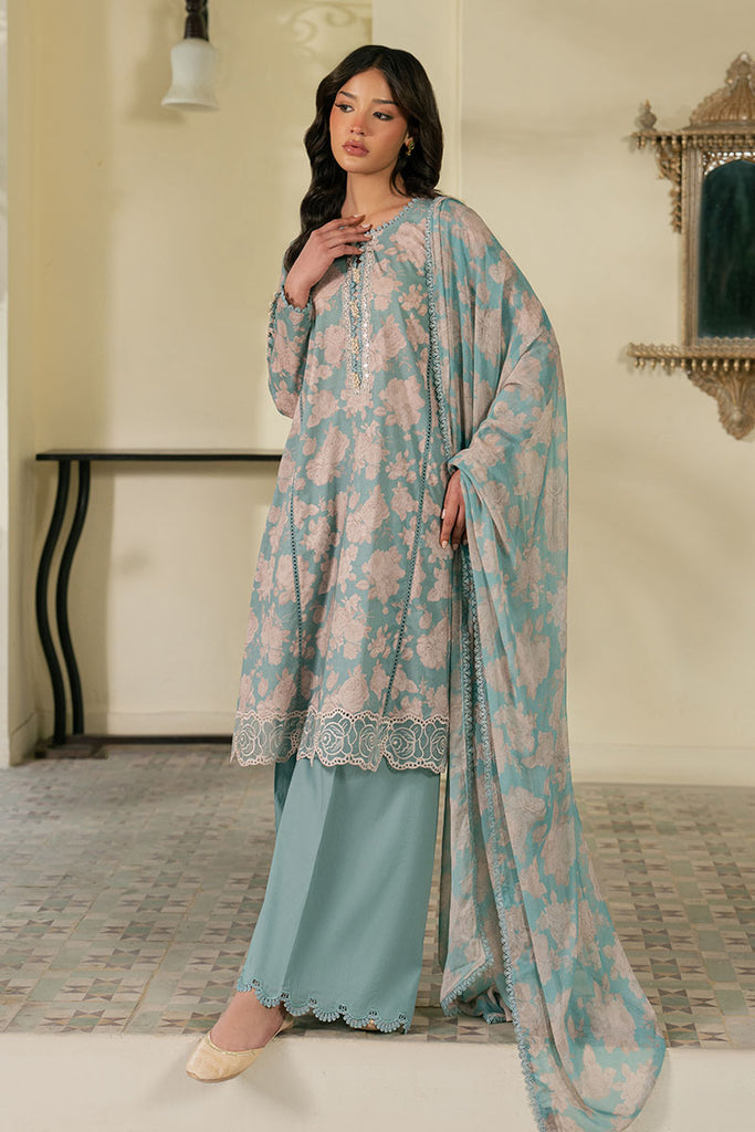 Cross Stitch | Emb Lawn Mahiri 26 | DUSK BLOOM - Designer Dress - Type : Ladies Clothes - Available at Libayah - 100% Original