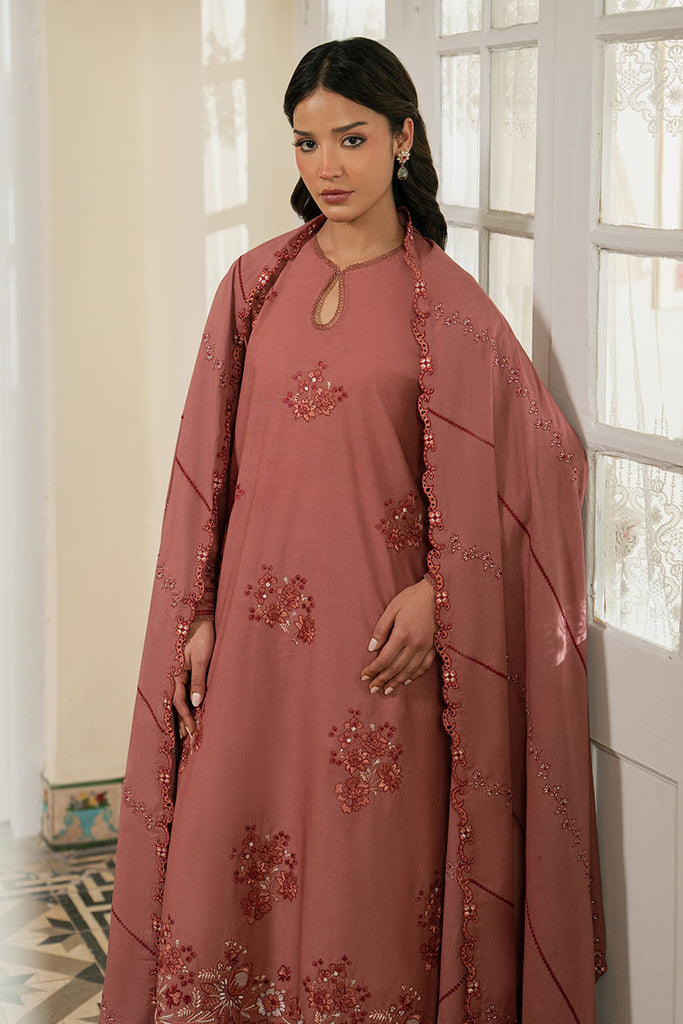 Cross Stitch | Emb Lawn Mahiri 26 | RUSTIC MEADOW - Designer Dress - Type : Ladies Clothes - Available at Libayah - 100% Original