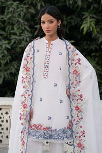 Cross Stitch | Emb Lawn Mahiri 26 | DEW WHISPER - Designer Dress - Type : Ladies Clothes - Available at Libayah - 100% Original