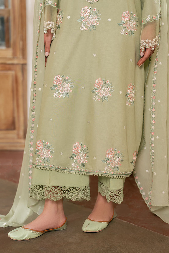 Cross Stitch | Emb Lawn Mahiri 26 | FLORAL HUSH - Designer Dress - Type : Ladies Clothes - Available at Libayah - 100% Original