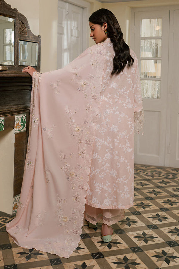 Cross Stitch | Emb Lawn Mahiri 26 | PASTEL MELODY - Designer Dress - Type : Ladies Clothes - Available at Libayah - 100% Original