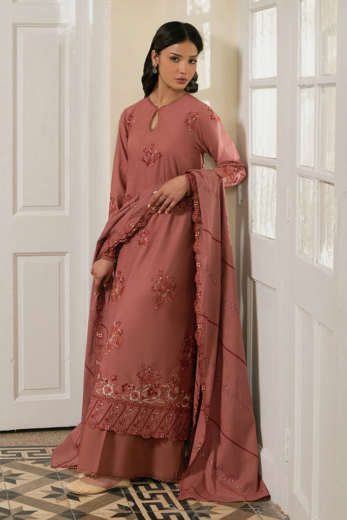 Cross Stitch | Emb Lawn Mahiri 26 | RUSTIC MEADOW - Designer Dress - Type : Ladies Clothes - Available at Libayah - 100% Original