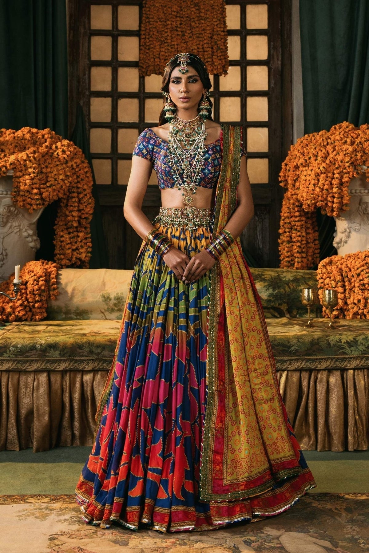 Fahad Hussayn | Lawn Banger | Machla Magar by Fahad Hussayn - Designer Dress - Type: Ladies Clothes - Available at Libayah - 100% Original