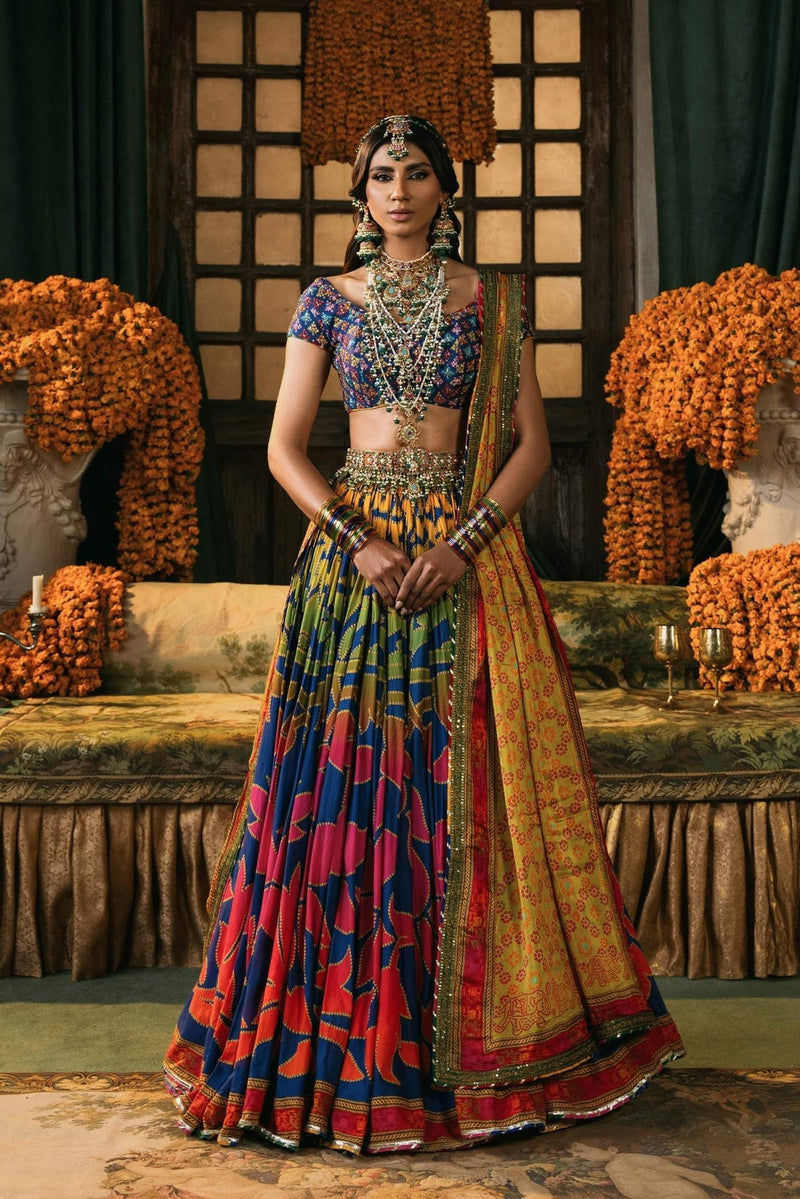 Fahad Hussayn | Lawn Banger | Machla Magar by Fahad Hussayn - Designer Dress - Type: Ladies Clothes - Available at Libayah - 100% Original