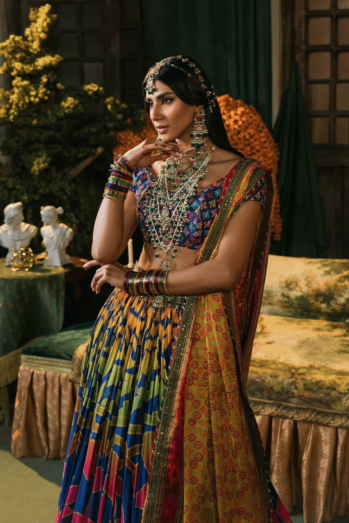 Fahad Hussayn | Lawn Banger | Machla Magar by Fahad Hussayn - Designer Dress - Type: Ladies Clothes - Available at Libayah - 100% Original