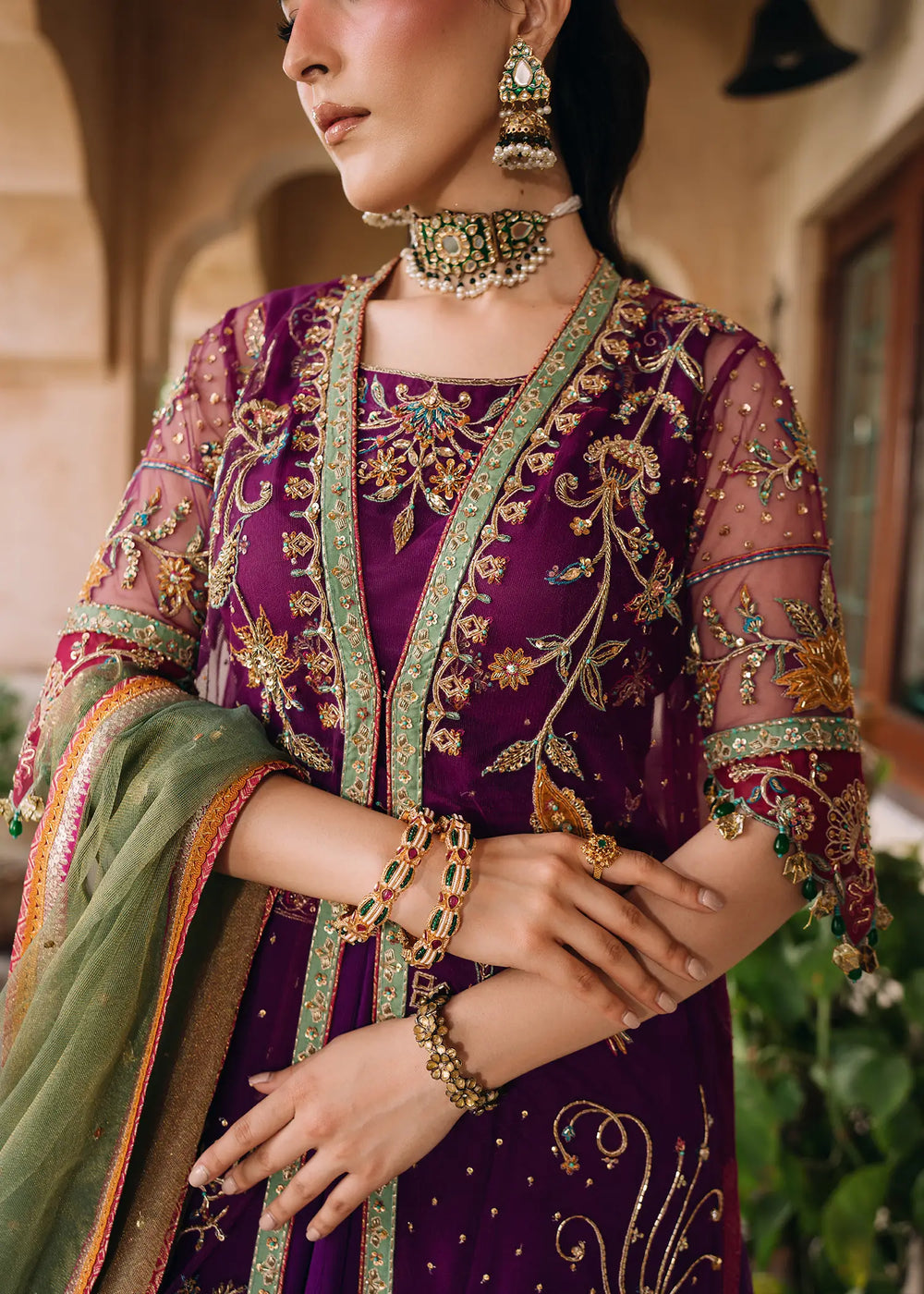 Jeem | Amaltaas Wedding Formals 26 | ZAREEN JACKET by Jeem - Designer Dress  - Type : Ladies Clothes - Available at Libayah - 100% Original 