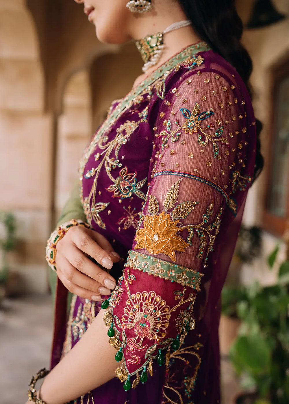 Jeem | Amaltaas Wedding Formals 26 | ZAREEN JACKET by Jeem - Designer Dress  - Type : Ladies Clothes - Available at Libayah - 100% Original 