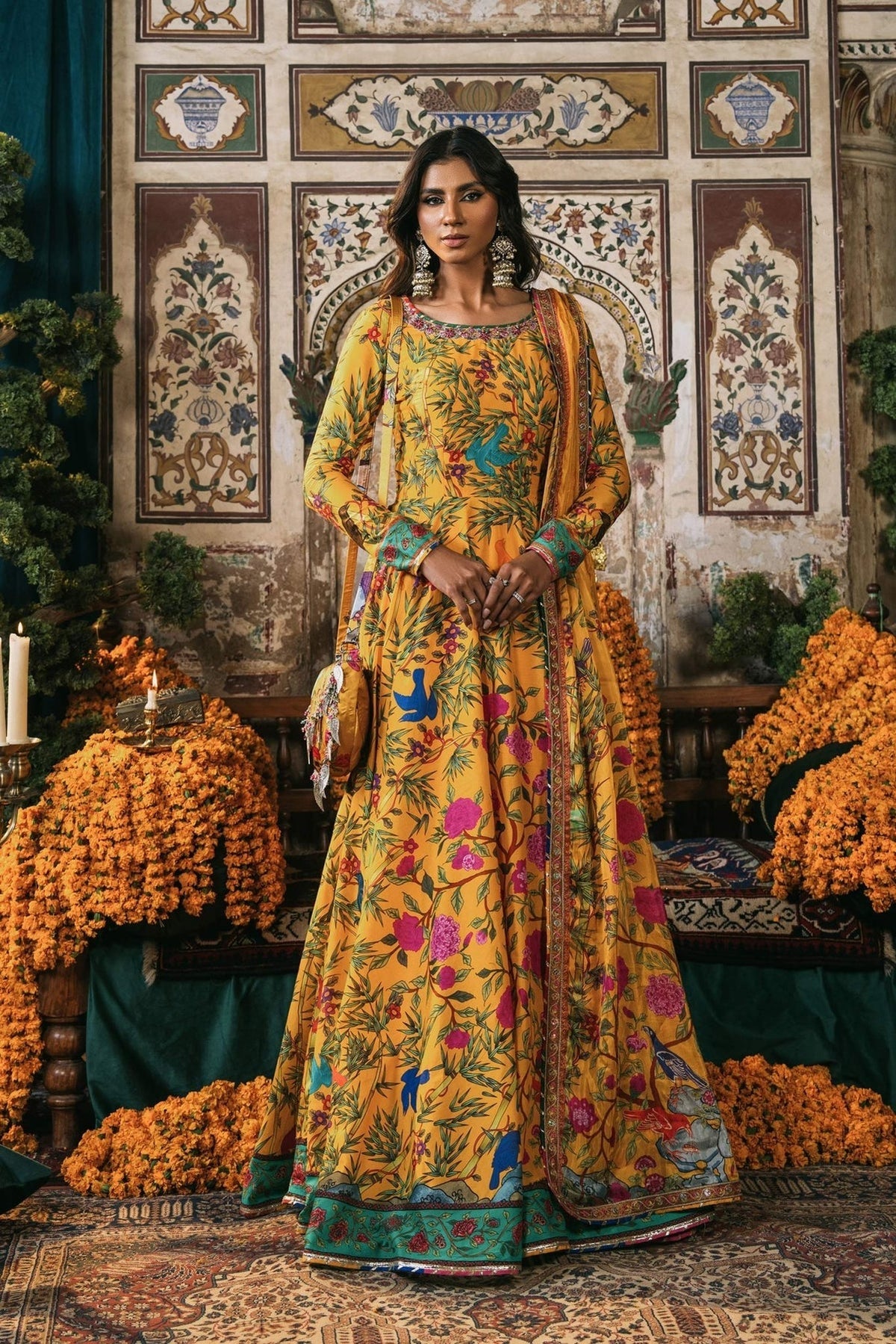 Fahad Hussayn | Lawn Banger | Magra by Fahad Hussayn - Designer Dress - Type: Ladies Clothes - Available at Libayah - 100% Original