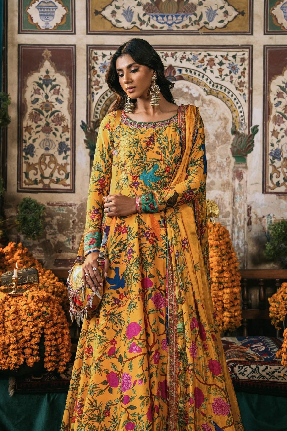 Fahad Hussayn | Lawn Banger | Magra by Fahad Hussayn - Designer Dress - Type: Ladies Clothes - Available at Libayah - 100% Original