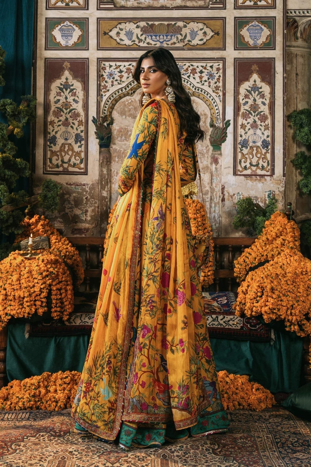 Fahad Hussayn | Lawn Banger | Magra by Fahad Hussayn - Designer Dress - Type: Ladies Clothes - Available at Libayah - 100% Original