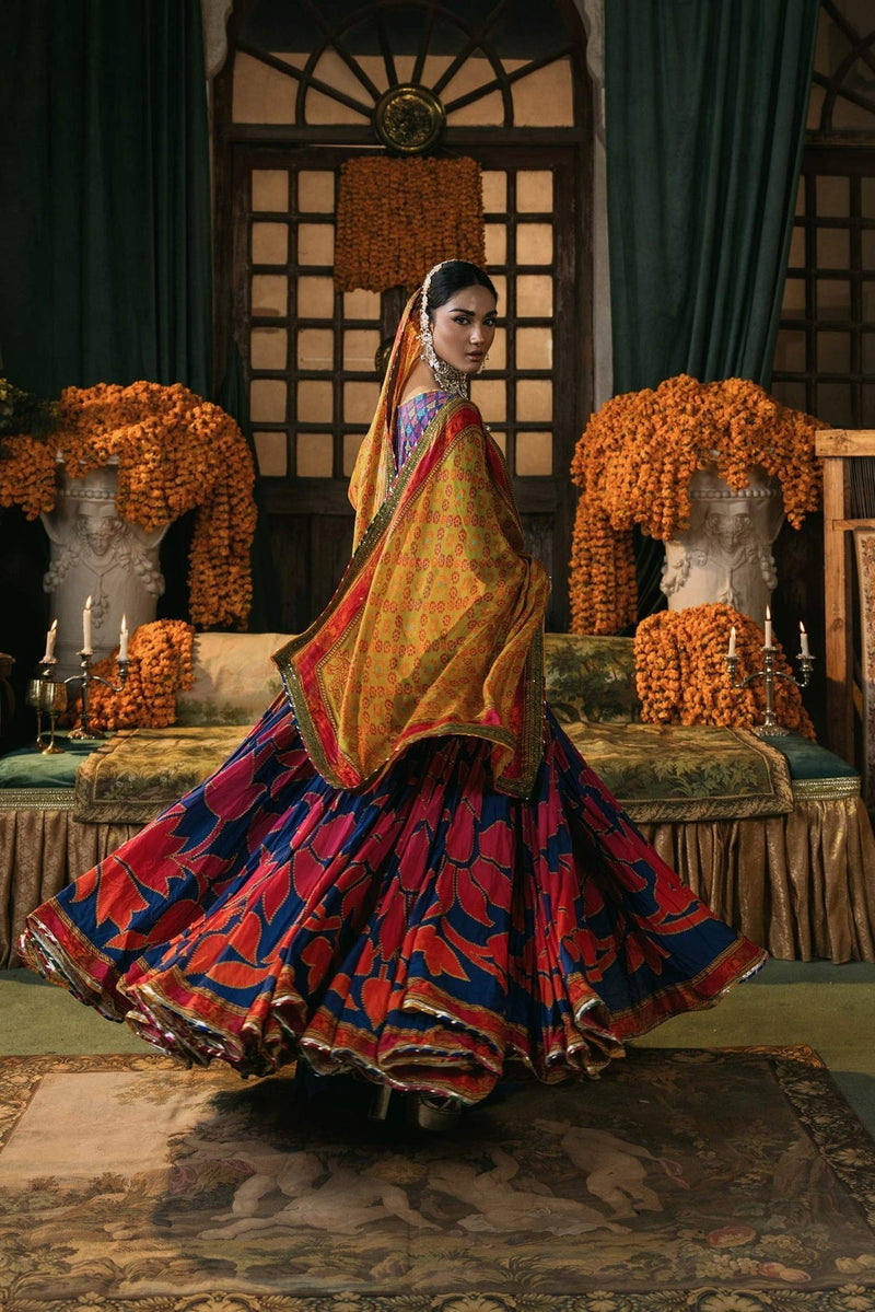 Fahad Hussayn | Lawn Banger | Maharana by Fahad Hussayn - Designer Dress - Type: Ladies Clothes - Available at Libayah - 100% Original