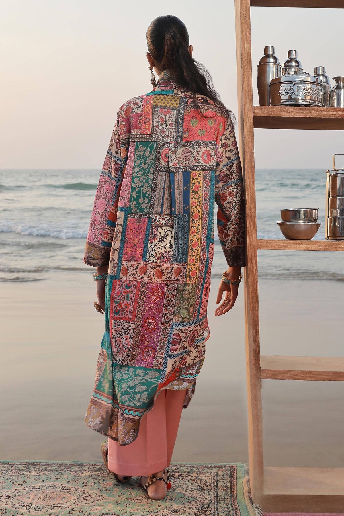 Sana Safinaz | Mahay Spring 24 | H241-014A-2C by Sana Safinaz - Designer Dress - Type: Ladies Clothes - Available at Libayah - 100% Original