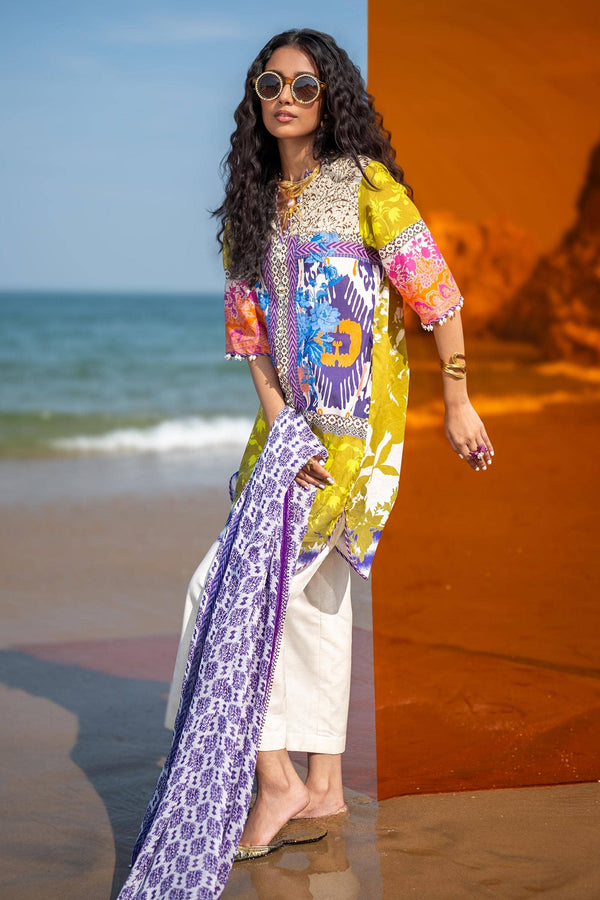 Sana Safinaz | Mahay Spring 24 | H241-015B-2I by Sana Safinaz - Designer Dress - Type: Ladies Clothes - Available at Libayah - 100% Original