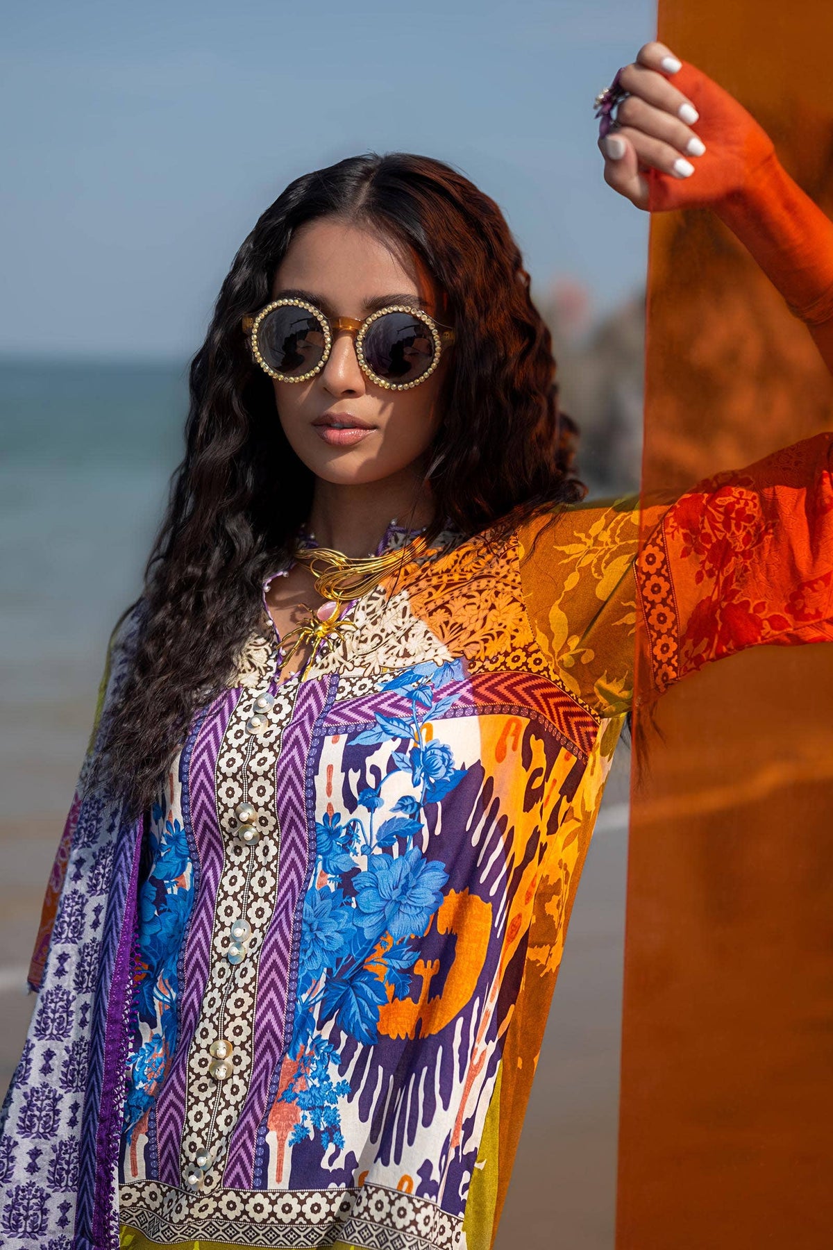 Sana Safinaz | Mahay Spring 24 | H241-015B-2I by Sana Safinaz - Designer Dress - Type: Ladies Clothes - Available at Libayah - 100% Original