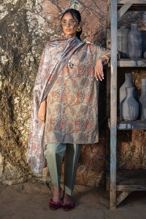 Sana Safinaz | Mahay Spring 24 | H241-016A-3CK by Sana Safinaz - Designer Dress - Type: Ladies Clothes - Available at Libayah - 100% Original