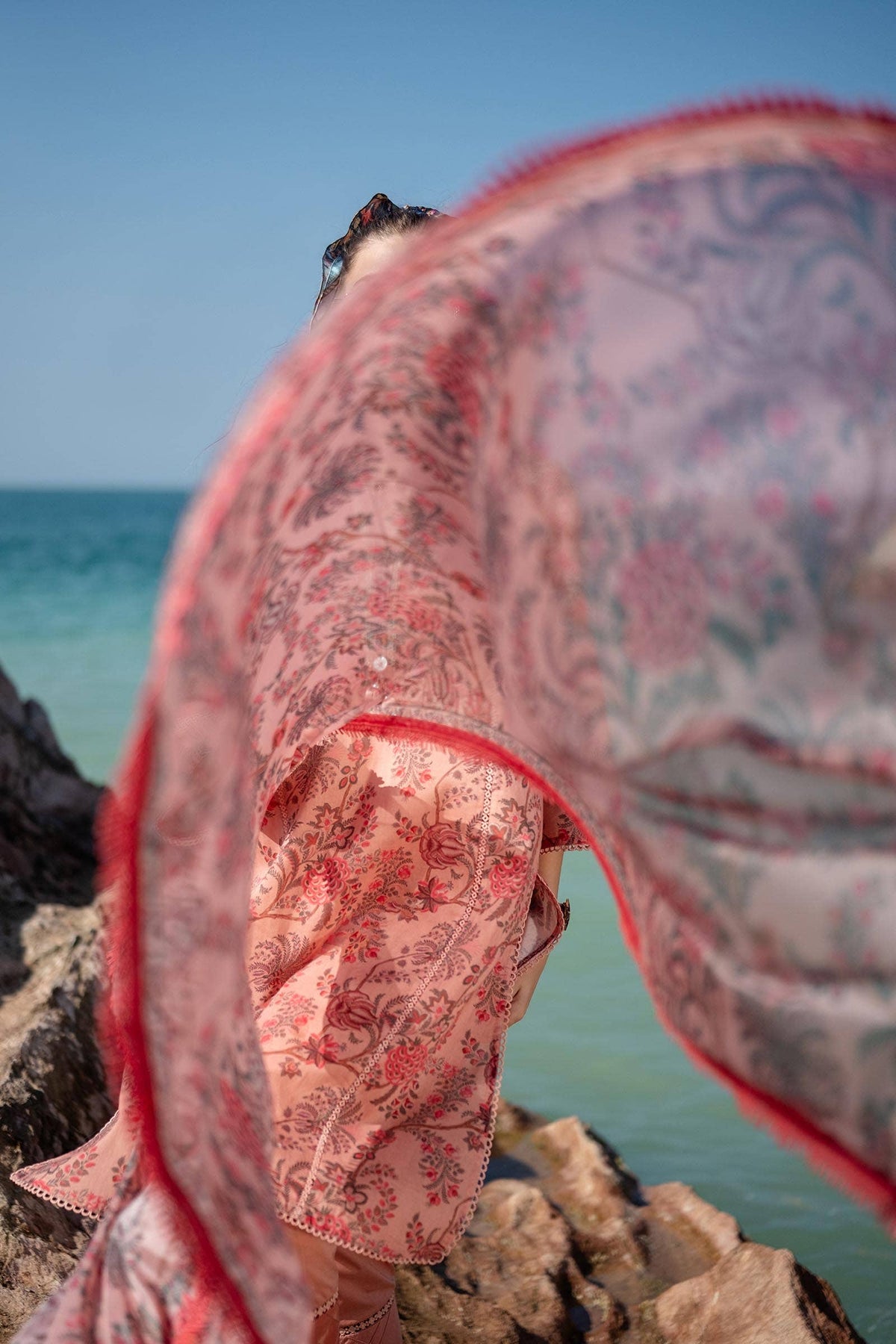 Sana Safinaz | Mahay Spring 24 | H241-016B-3CK by Sana Safinaz - Designer Dress - Type: Ladies Clothes - Available at Libayah - 100% Original