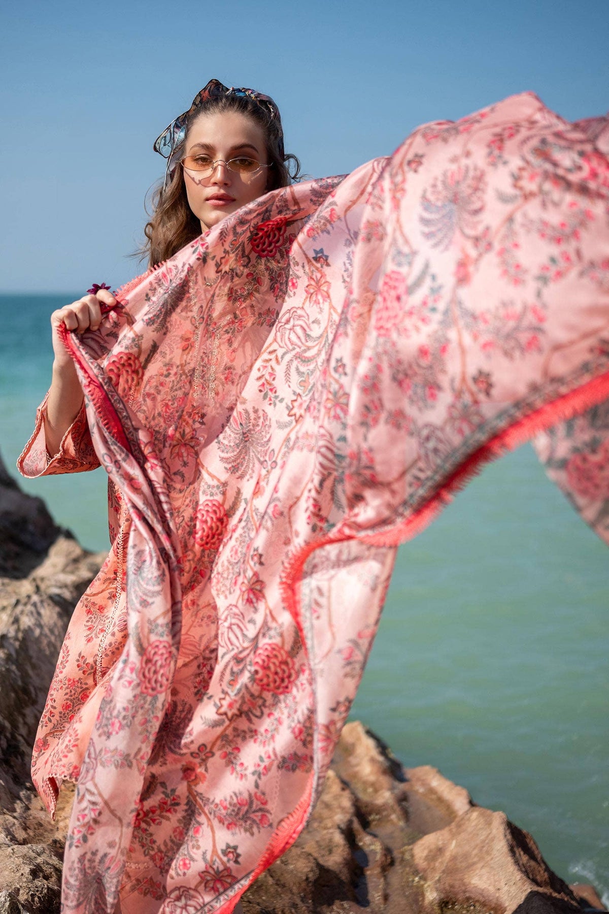 Sana Safinaz | Mahay Spring 24 | H241-016B-3CK by Sana Safinaz - Designer Dress - Type: Ladies Clothes - Available at Libayah - 100% Original