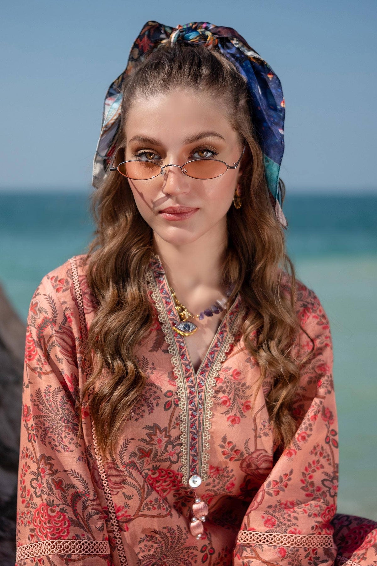 Sana Safinaz | Mahay Spring 24 | H241-016B-3CK by Sana Safinaz - Designer Dress - Type: Ladies Clothes - Available at Libayah - 100% Original