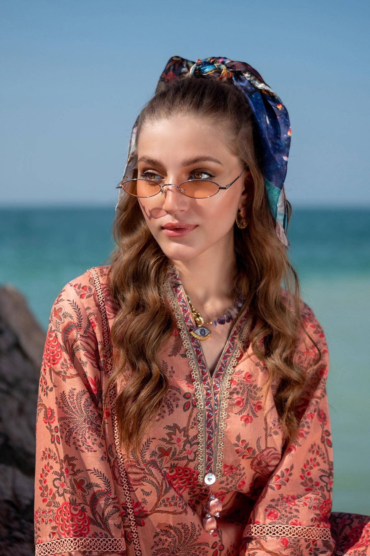 Sana Safinaz | Mahay Spring 24 | H241-016B-3CK by Sana Safinaz - Designer Dress - Type: Ladies Clothes - Available at Libayah - 100% Original