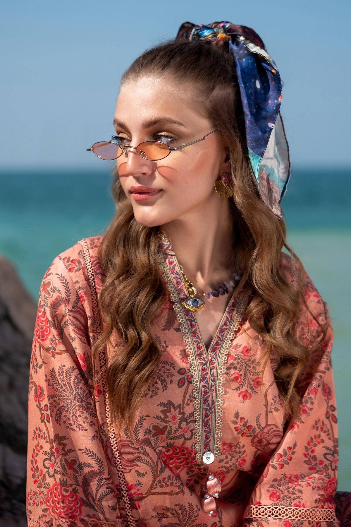 Sana Safinaz | Mahay Spring 24 | H241-016B-3CK by Sana Safinaz - Designer Dress - Type: Ladies Clothes - Available at Libayah - 100% Original