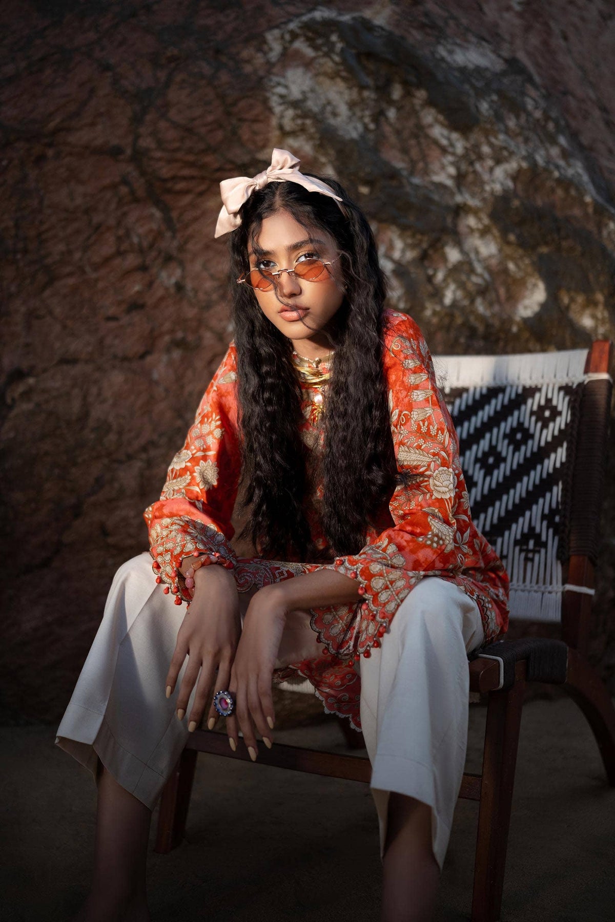 Sana Safinaz | Mahay Spring 24 | H241-018A-2BG by Sana Safinaz - Designer Dress - Type: Ladies Clothes - Available at Libayah - 100% Original