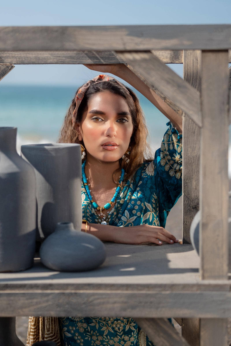 Sana Safinaz | Mahay Spring 24 | H241-018B-2BG by Sana Safinaz - Designer Dress - Type: Ladies Clothes - Available at Libayah - 100% Original
