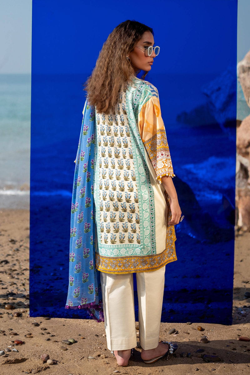 Sana Safinaz | Mahay Spring 24 | H241-003A-2BI by Sana Safinaz - Designer Dress - Type: Ladies Clothes - Available at Libayah - 100% Original