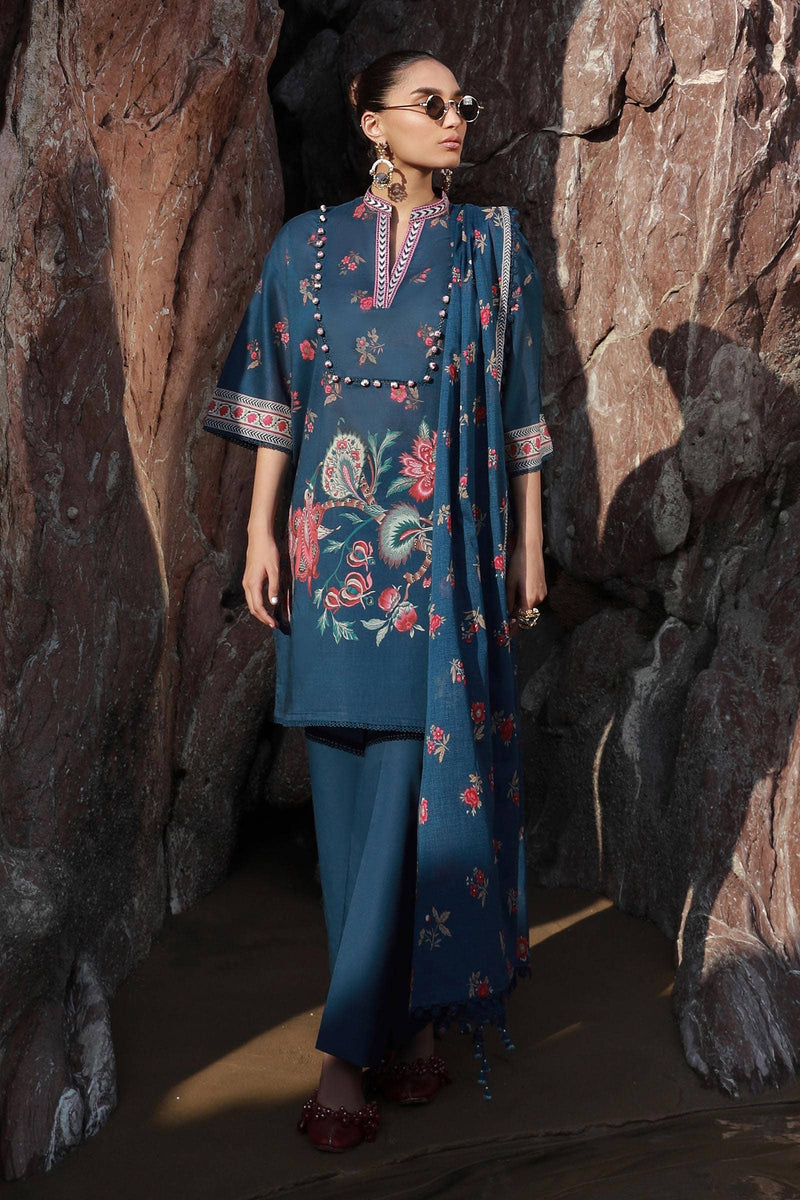 Sana Safinaz | Mahay Spring 24 | H241-020B-3CG by Sana Safinaz - Designer Dress - Type: Ladies Clothes - Available at Libayah - 100% Original