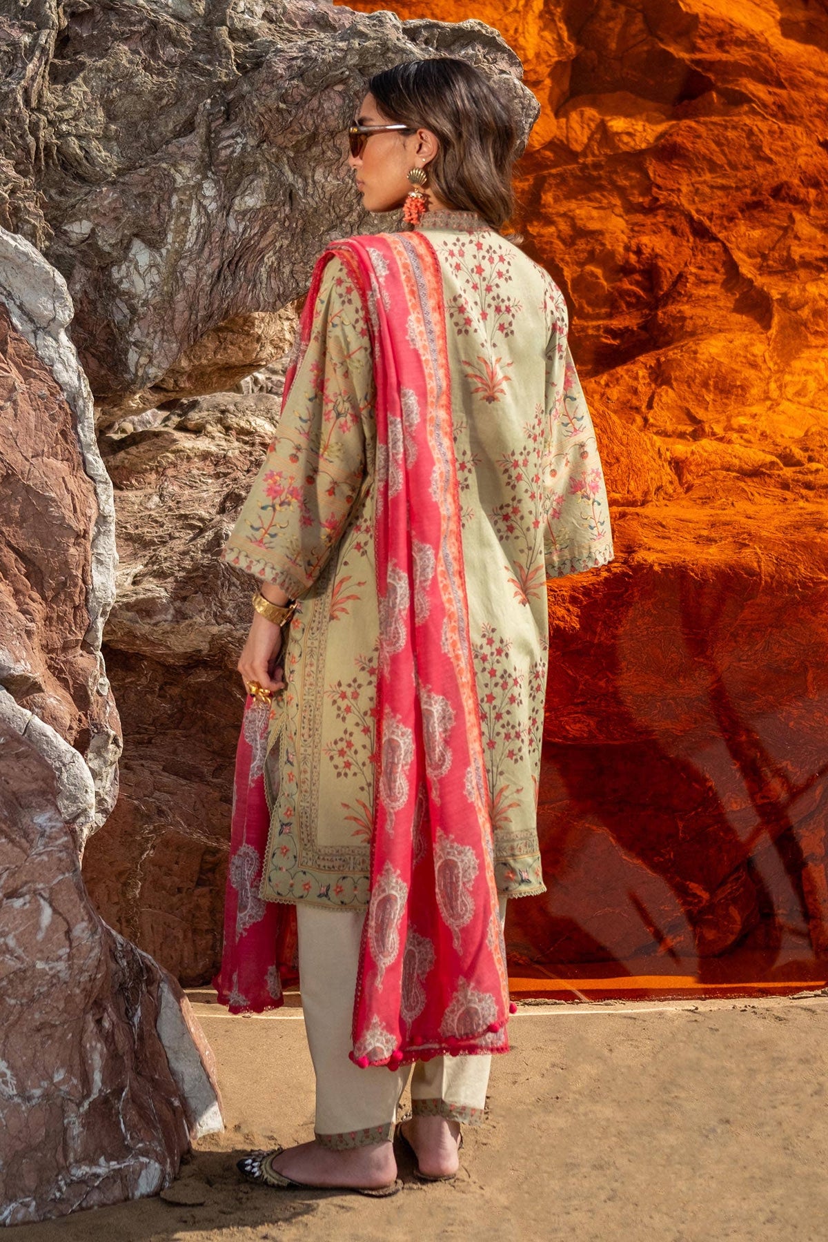 Sana Safinaz | Mahay Spring 24 | H241-023B-2DD by Sana Safinaz - Designer Dress - Type: Ladies Clothes - Available at Libayah - 100% Original