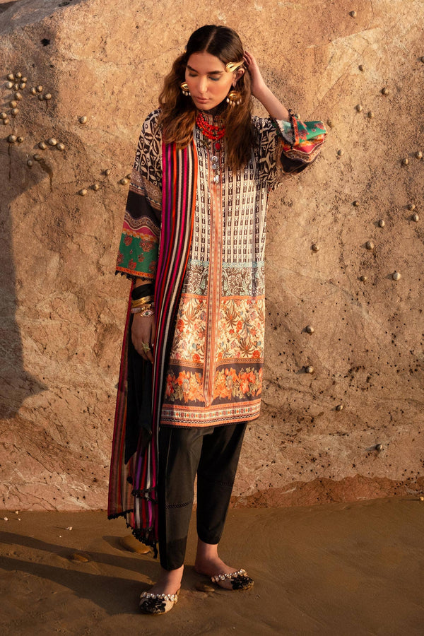 Sana Safinaz | Mahay Spring 24 | H241-024A-2I by Sana Safinaz - Designer Dress - Type: Ladies Clothes - Available at Libayah - 100% Original