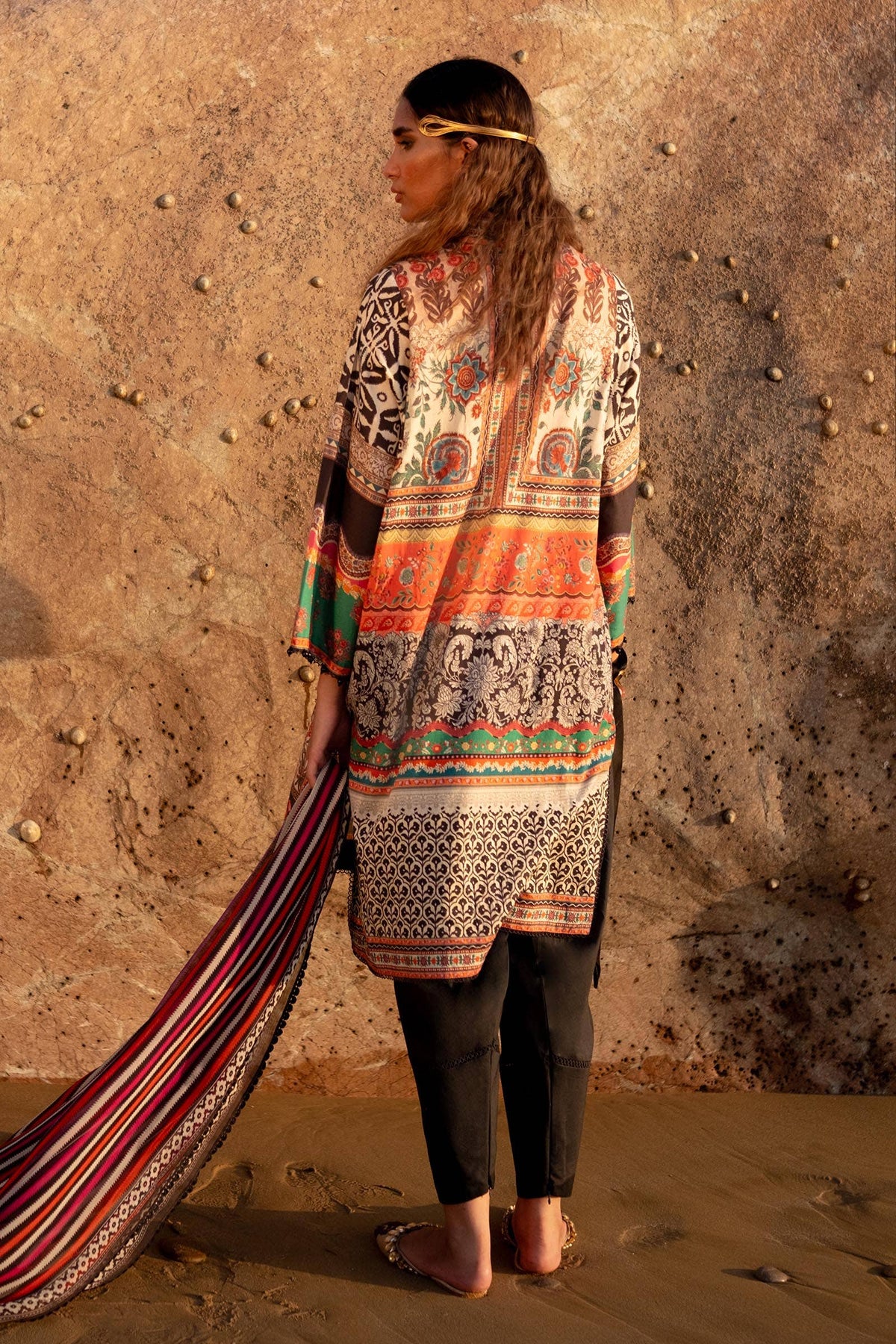 Sana Safinaz | Mahay Spring 24 | H241-024A-2I by Sana Safinaz - Designer Dress - Type: Ladies Clothes - Available at Libayah - 100% Original