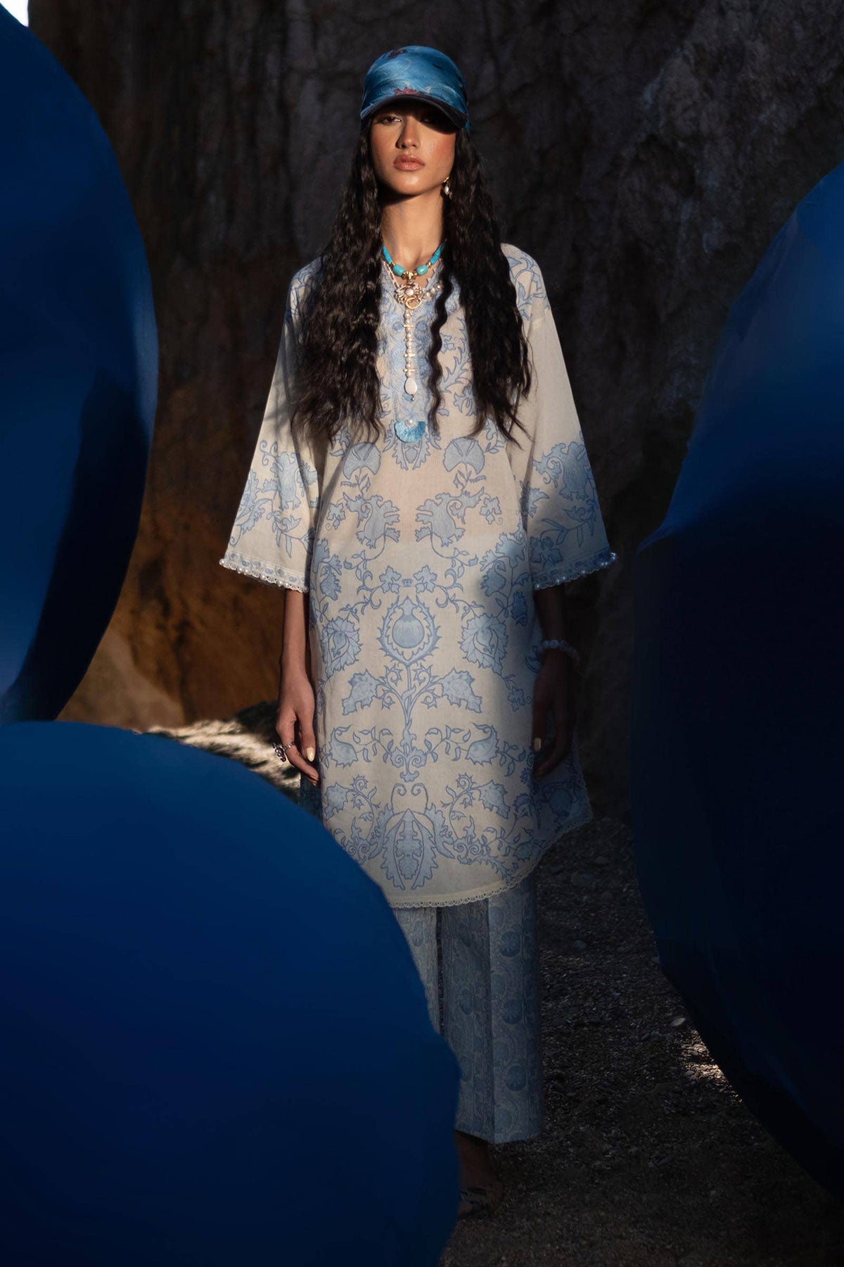 Sana Safinaz | Mahay Spring 24 | H241-025B-2AC by Sana Safinaz - Designer Dress - Type: Ladies Clothes - Available at Libayah - 100% Original