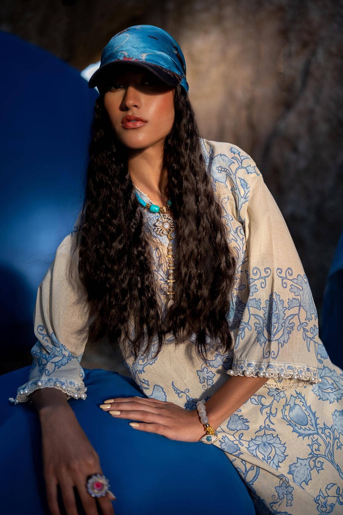 Sana Safinaz | Mahay Spring 24 | H241-025B-2AC by Sana Safinaz - Designer Dress - Type: Ladies Clothes - Available at Libayah - 100% Original