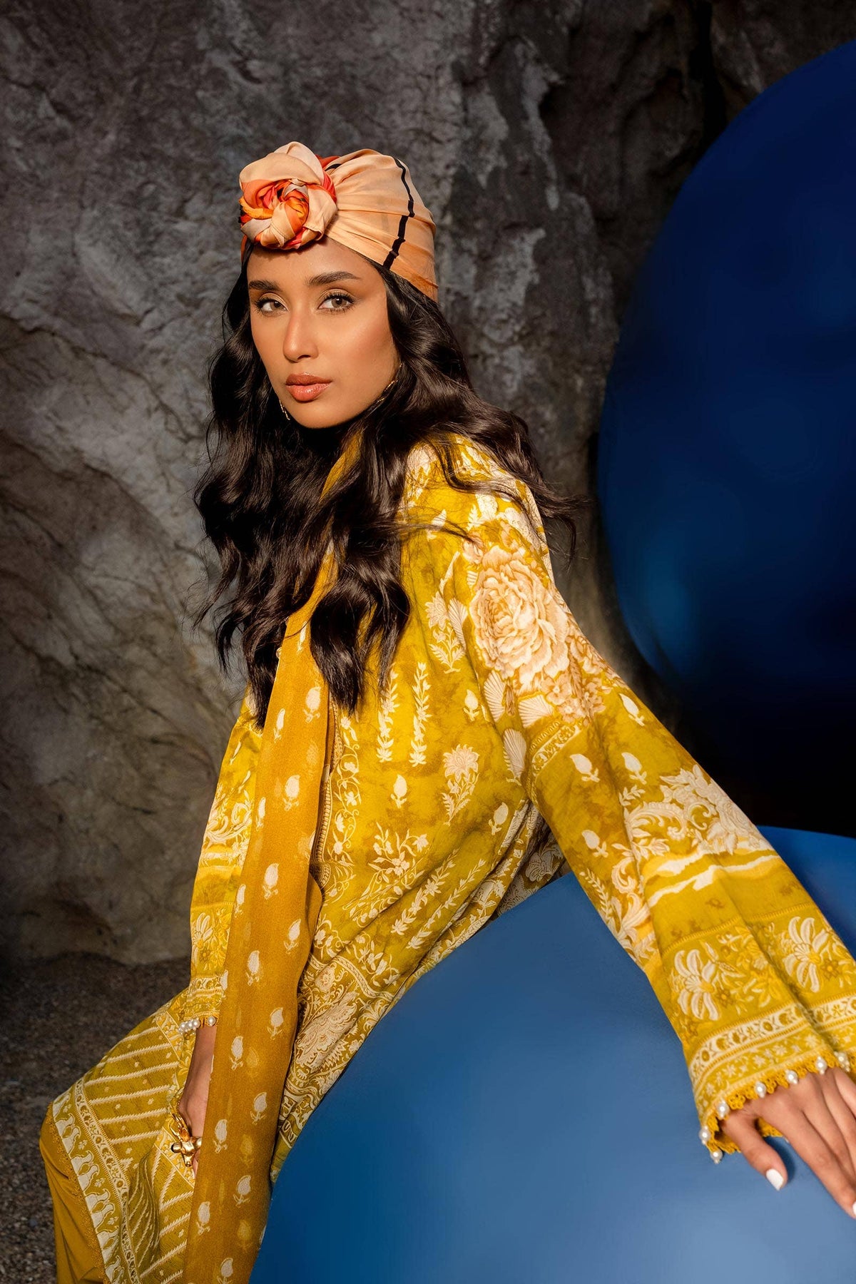 Sana Safinaz | Mahay Spring 24 | H241-005B-3CI by Sana Safinaz - Designer Dress - Type: Ladies Clothes - Available at Libayah - 100% Original