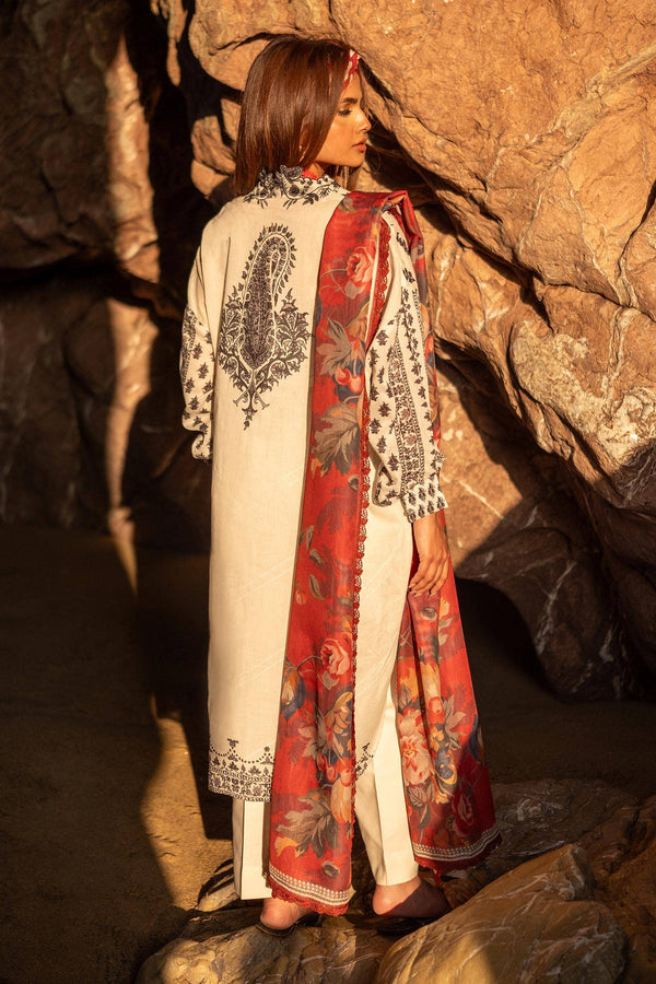 Sana Safinaz | Mahay Spring 24 | H241-006A-2BS by Sana Safinaz - Designer Dress - Type: Ladies Clothes - Available at Libayah - 100% Original