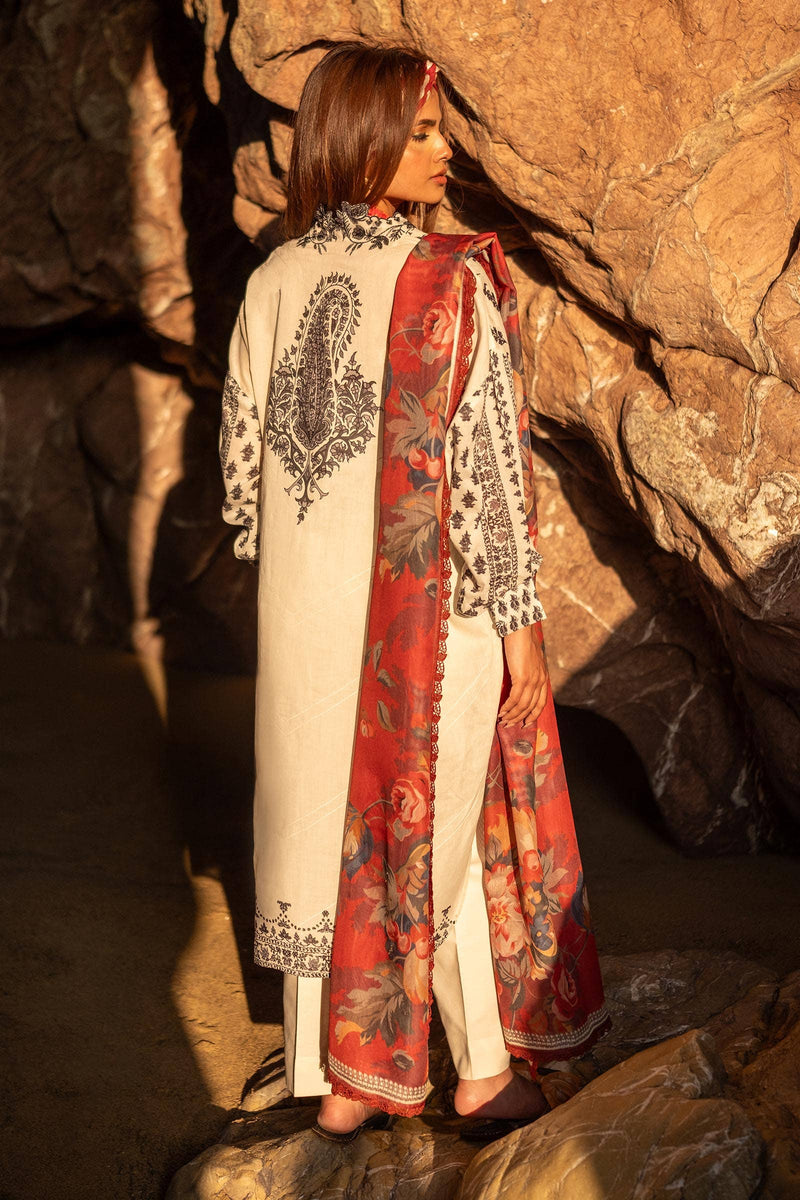 Sana Safinaz | Mahay Spring 24 | H241-006A-2BS by Sana Safinaz - Designer Dress - Type: Ladies Clothes - Available at Libayah - 100% Original