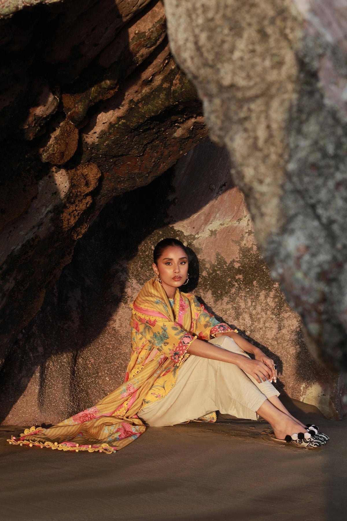 Sana Safinaz | Mahay Spring 24 | H241-007B-2S by Sana Safinaz - Designer Dress - Type: Ladies Clothes - Available at Libayah - 100% Original