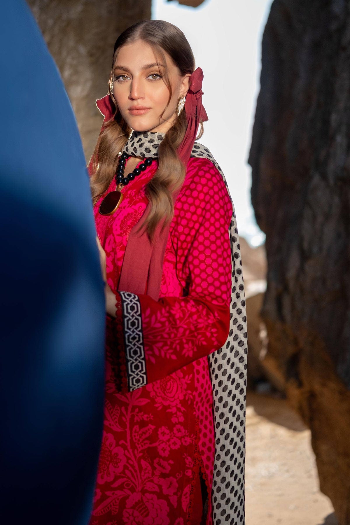 Sana Safinaz | Mahay Spring 24 | H241-010A-3CI by Sana Safinaz - Designer Dress - Type: Ladies Clothes - Available at Libayah - 100% Original