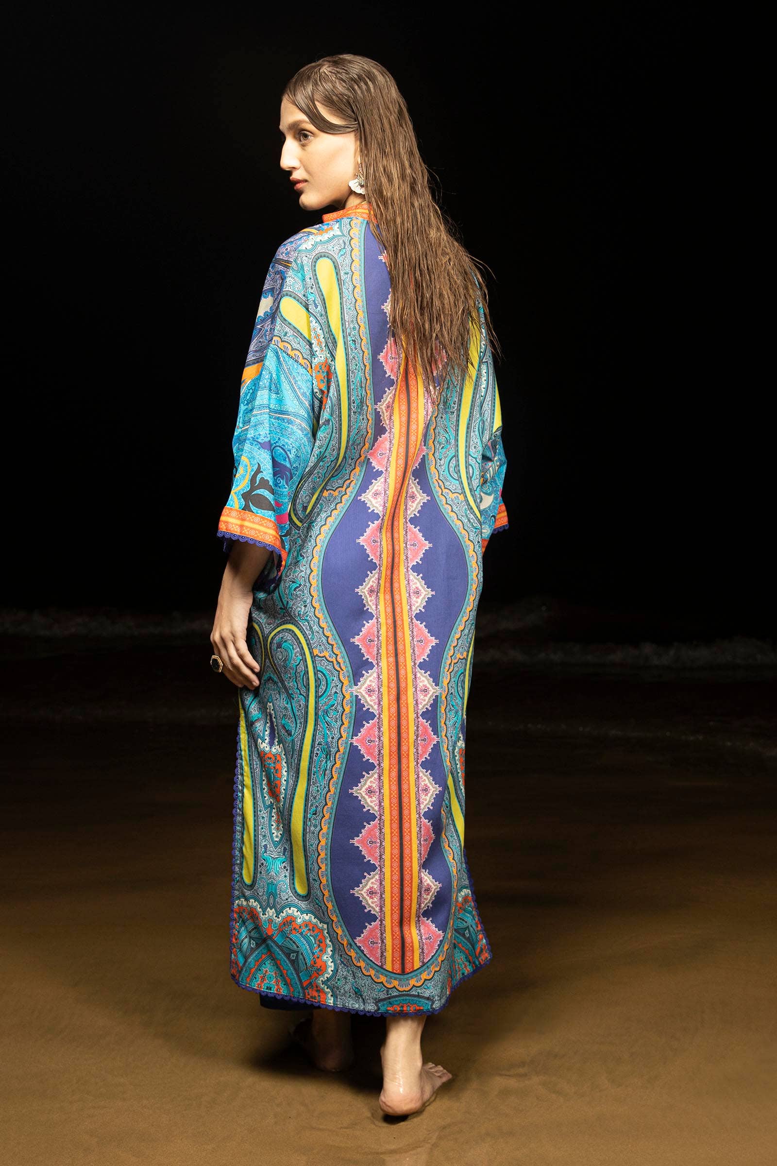 Sana Safinaz | Mahay Spring 24 | H241-012B-2C by Sana Safinaz - Designer Dress - Type: Ladies Clothes - Available at Libayah - 100% Original