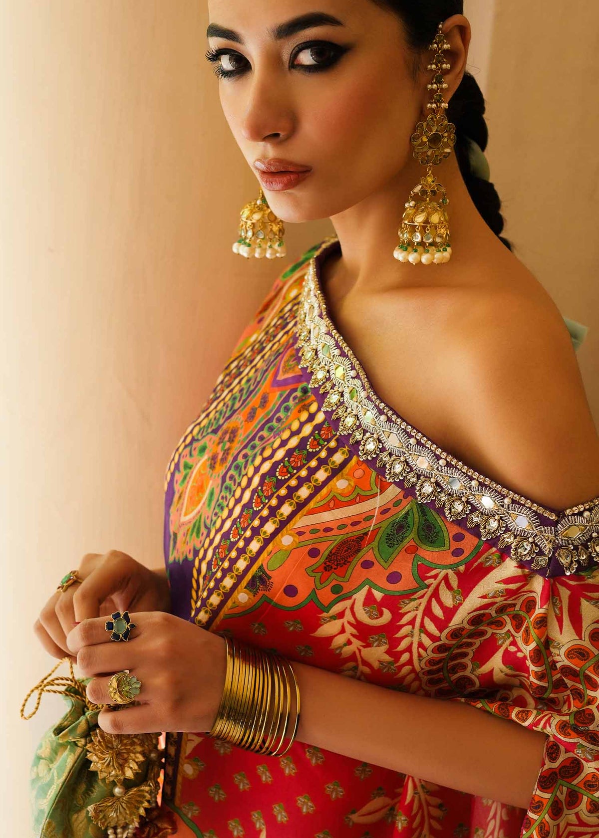 Mahgul | Eid Edit 2024 | Abstract Reverie by Mahgul - Designer Dress - Type: Ladies Clothes - Available at Libayah - 100% Original