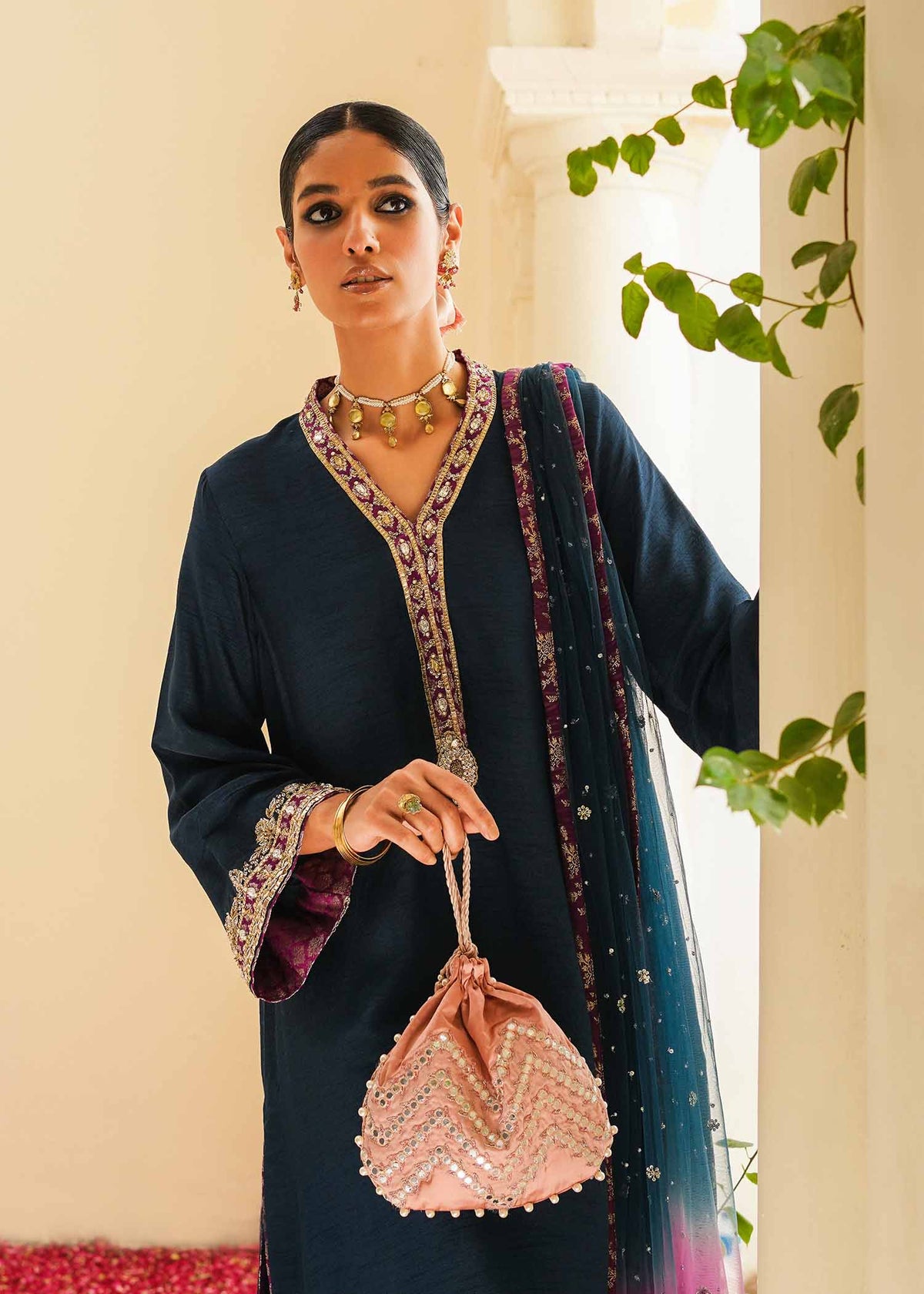 Mahgul | Eid Edit 2024 | Daria by Mahgul - Designer Dress - Type: Ladies Clothes - Available at Libayah - 100% Original
