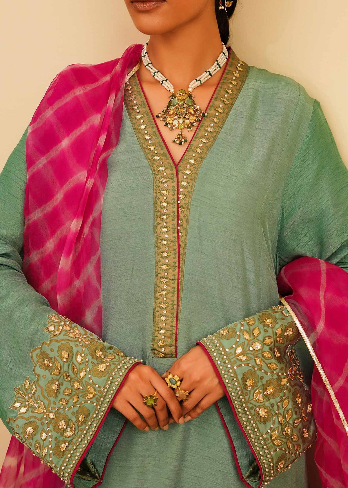 Mahgul | Eid Edit 2024 | Firozahs Dream by Mahgul - Designer Dress - Type: Ladies Clothes - Available at Libayah - 100% Original