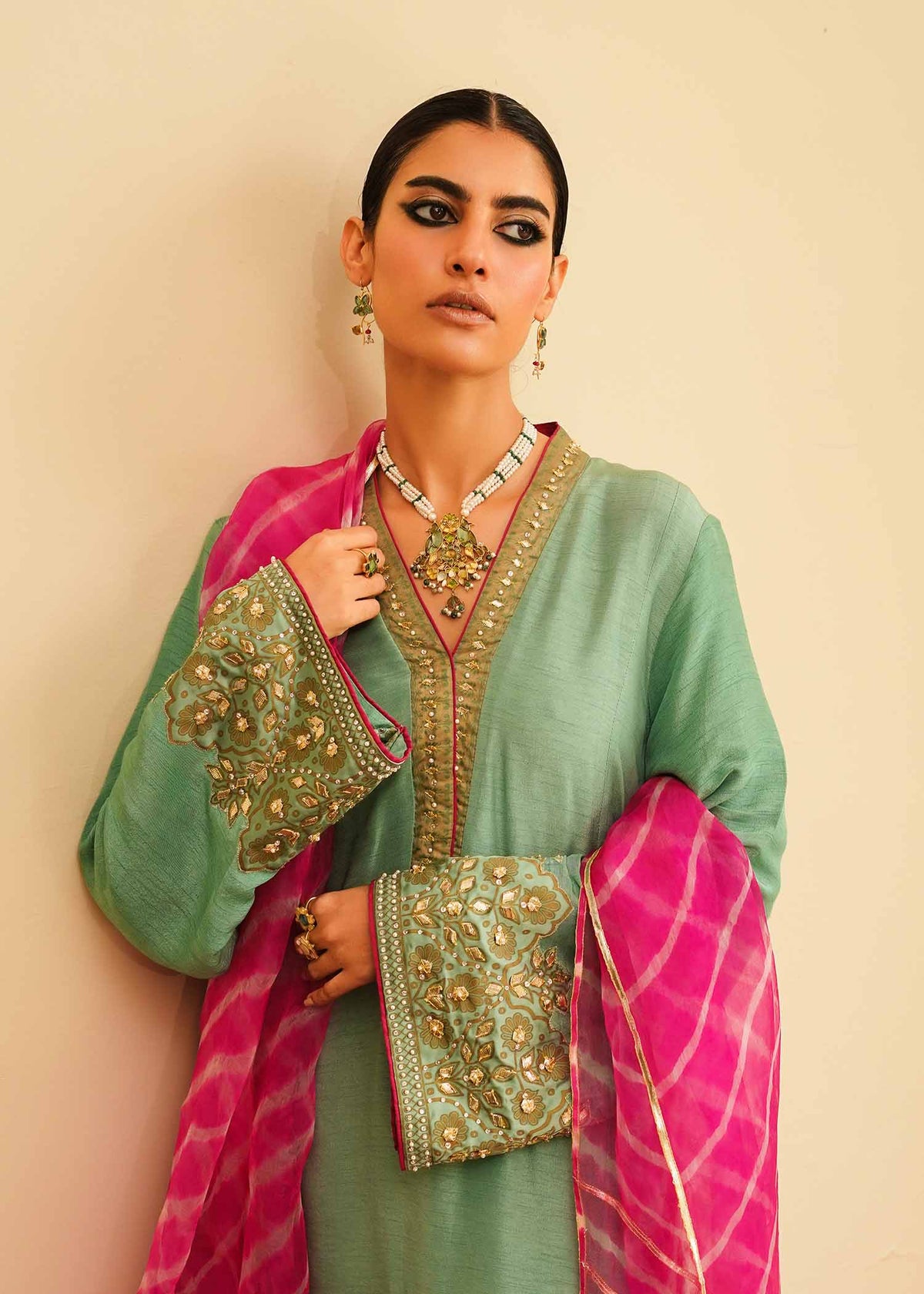 Mahgul | Eid Edit 2024 | Firozahs Dream by Mahgul - Designer Dress - Type: Ladies Clothes - Available at Libayah - 100% Original