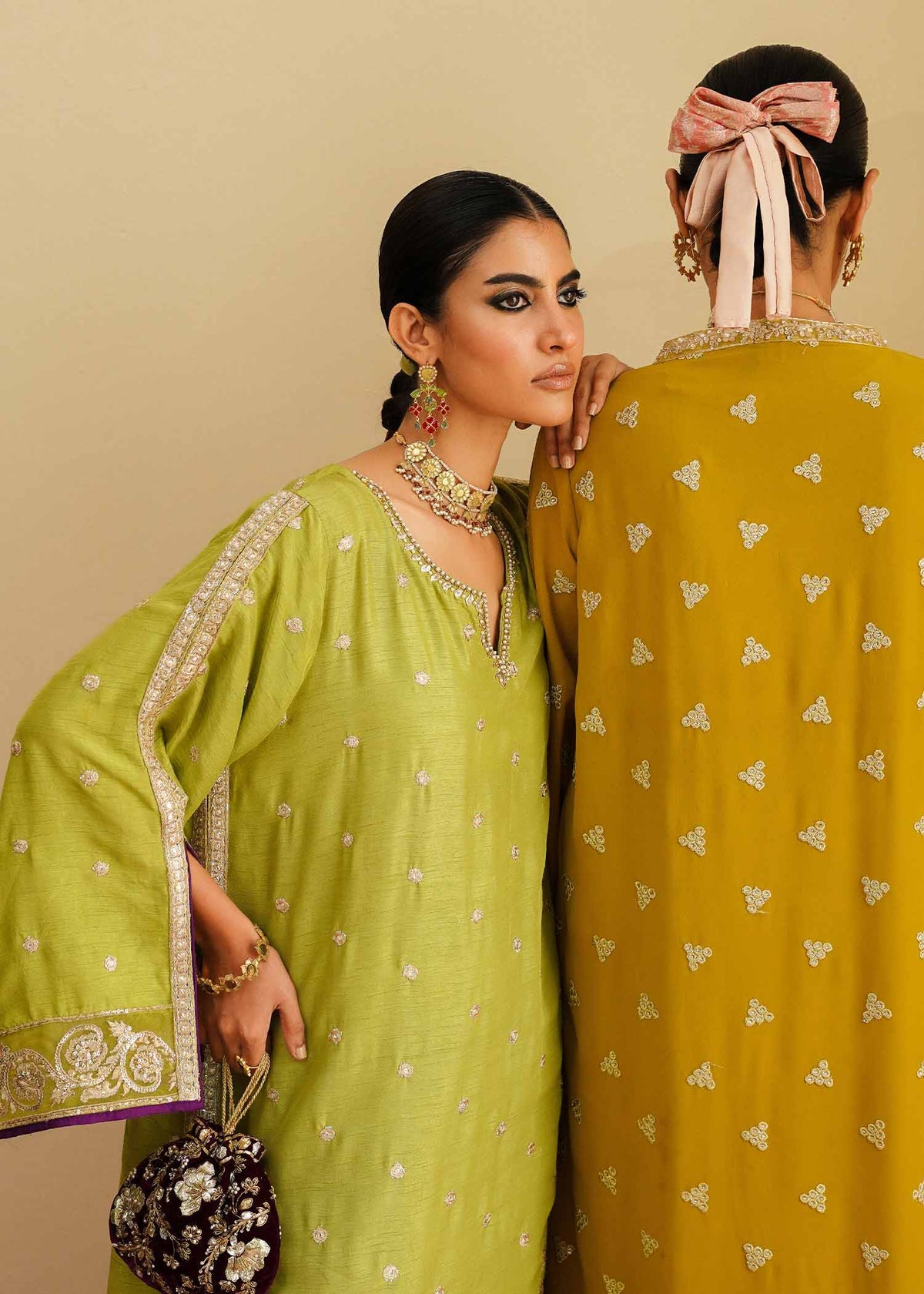 Mahgul | Eid Edit 2024 | Twilight Garden by Mahgul - Designer Dress - Type: Ladies Clothes - Available at Libayah - 100% Original
