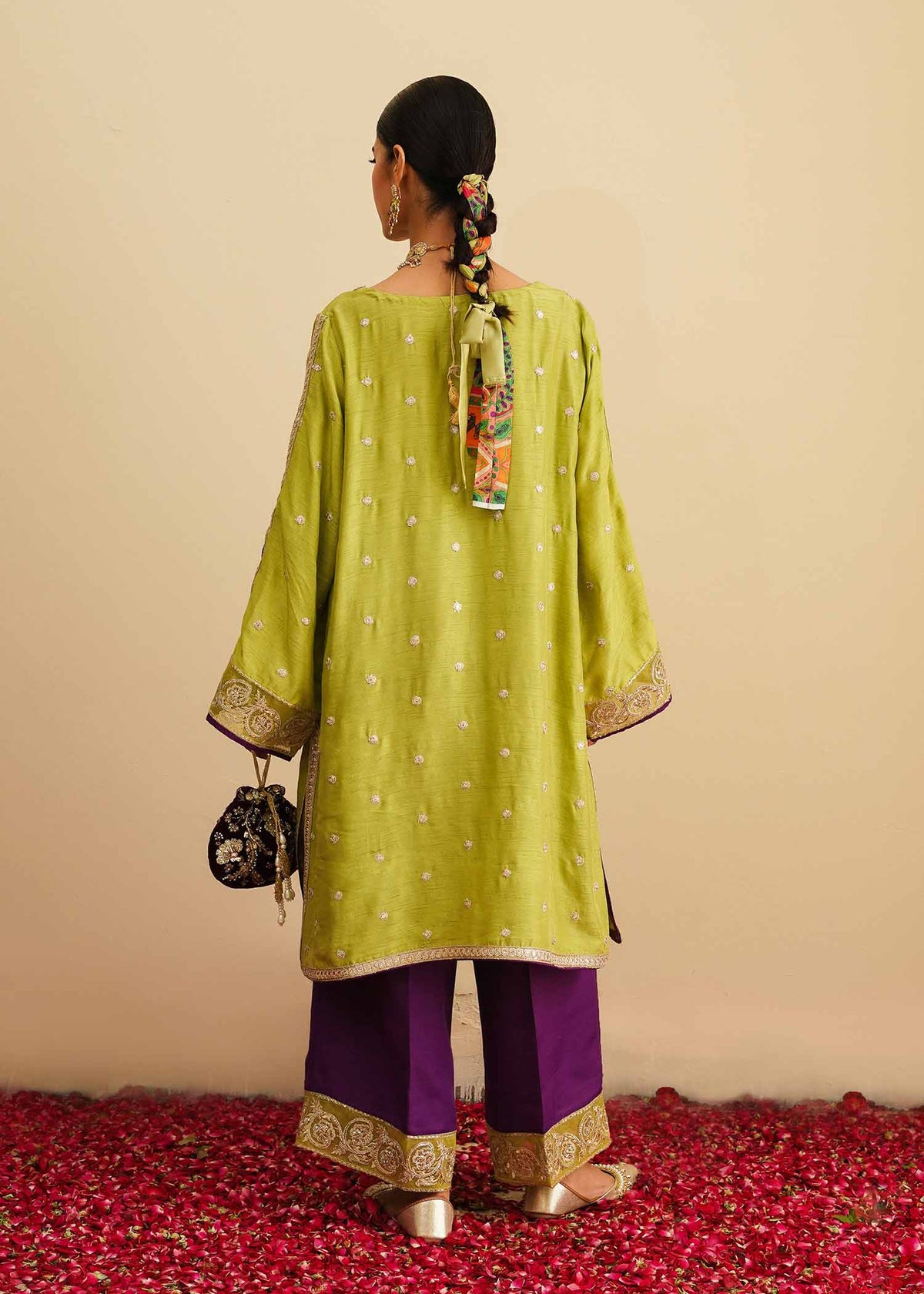 Mahgul | Eid Edit 2024 | Twilight Garden by Mahgul - Designer Dress - Type: Ladies Clothes - Available at Libayah - 100% Original