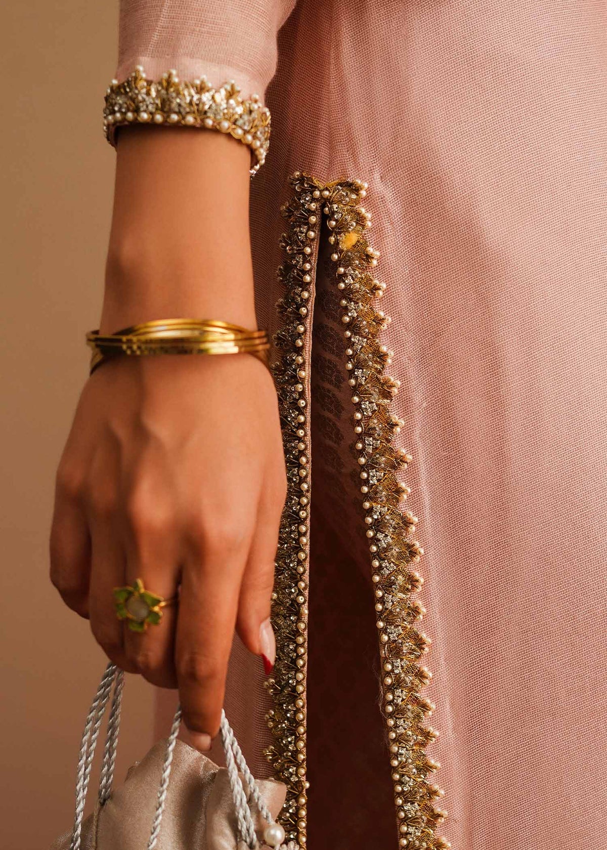 Mahgul | Eid Edit 2024 | Pink Elegance by Mahgul - Designer Dress - Type: Ladies Clothes - Available at Libayah - 100% Original