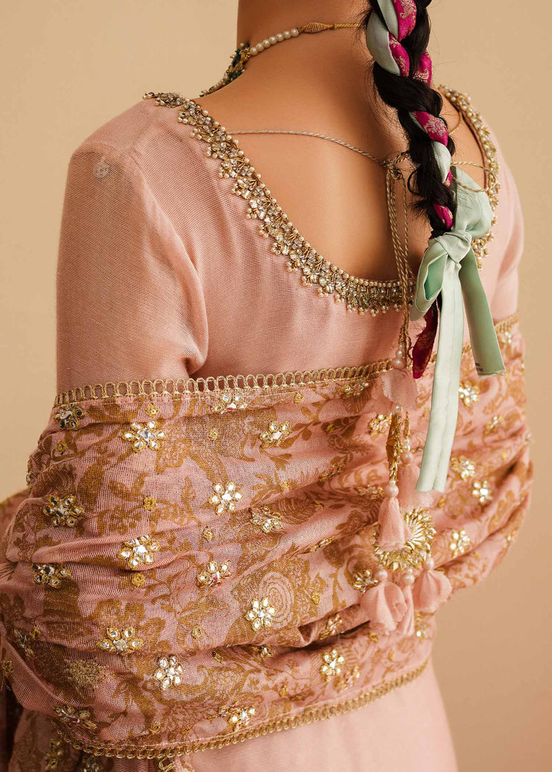 Mahgul | Eid Edit 2024 | Pink Elegance by Mahgul - Designer Dress - Type: Ladies Clothes - Available at Libayah - 100% Original