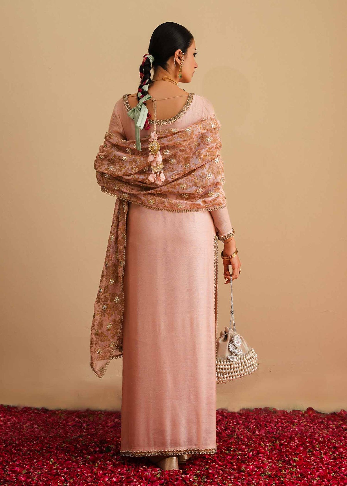 Mahgul | Eid Edit 2024 | Pink Elegance by Mahgul - Designer Dress - Type: Ladies Clothes - Available at Libayah - 100% Original
